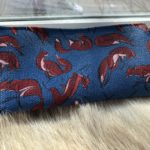 red fox pencil pouch
