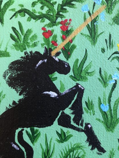 Black Unicorn Detail