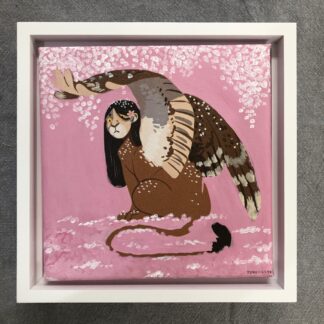 Cherry Blossom Sphinx Paintings