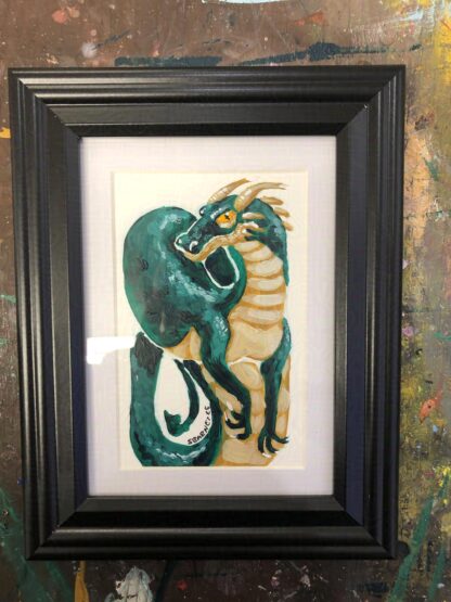 Lindwurm Painting