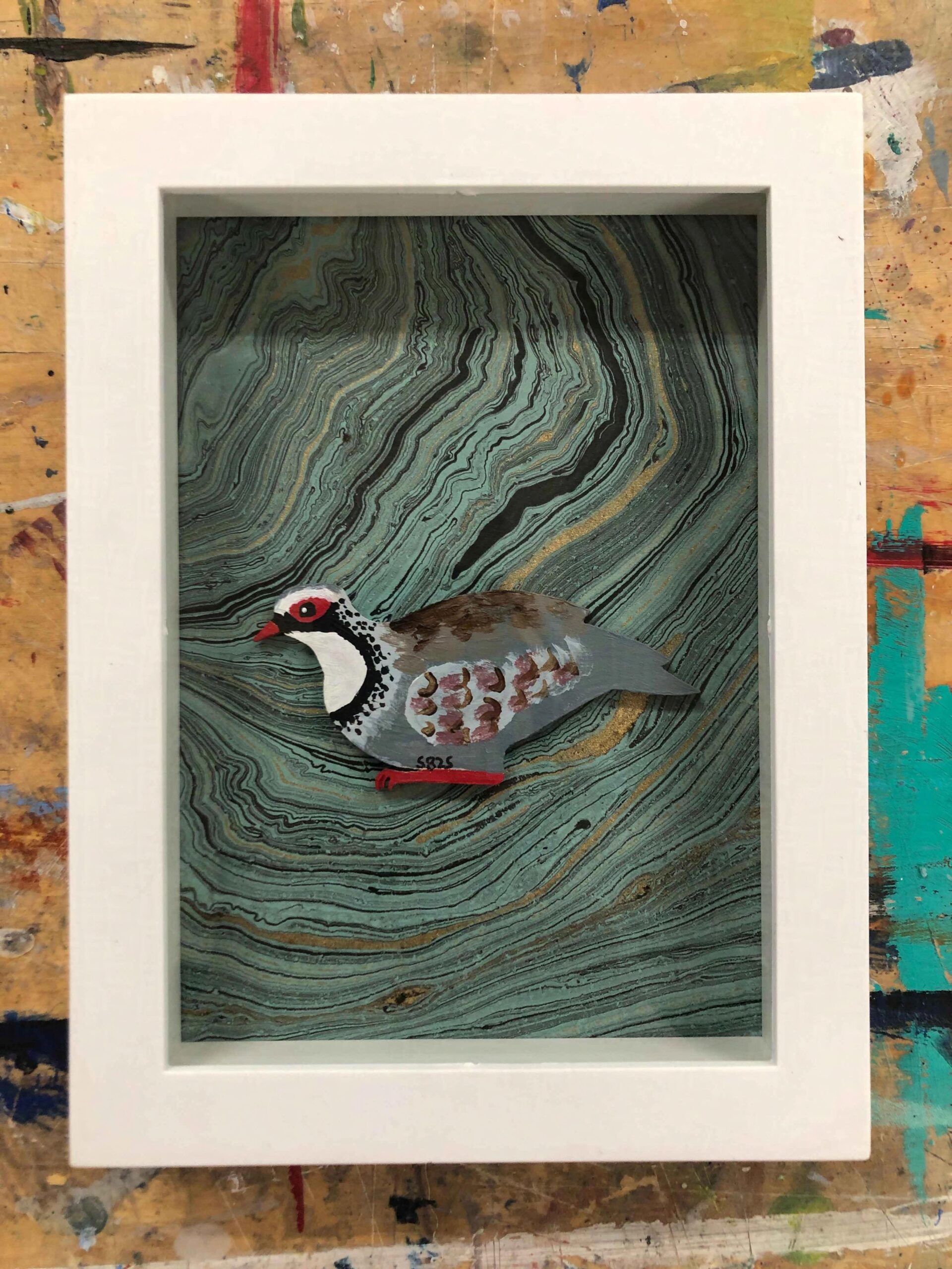 Partridge Framed Figure