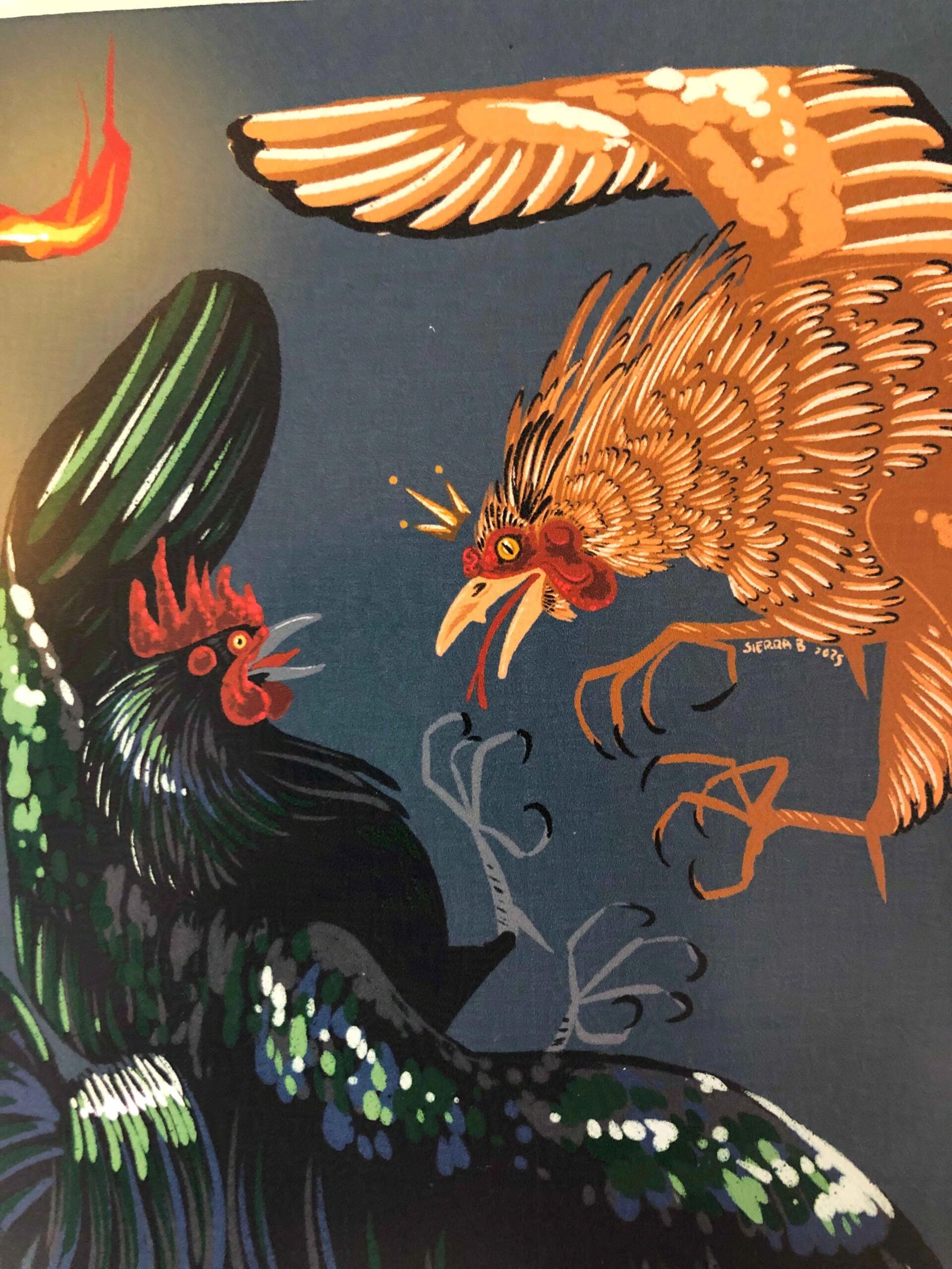 Aitvaras and Basilisk Print - Image 2