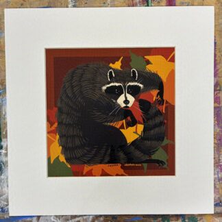 Raccoon Print